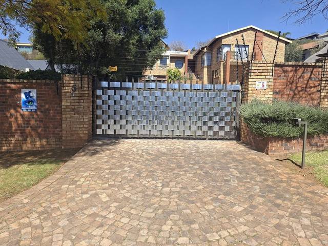 Completed woven gate at a home entrance
